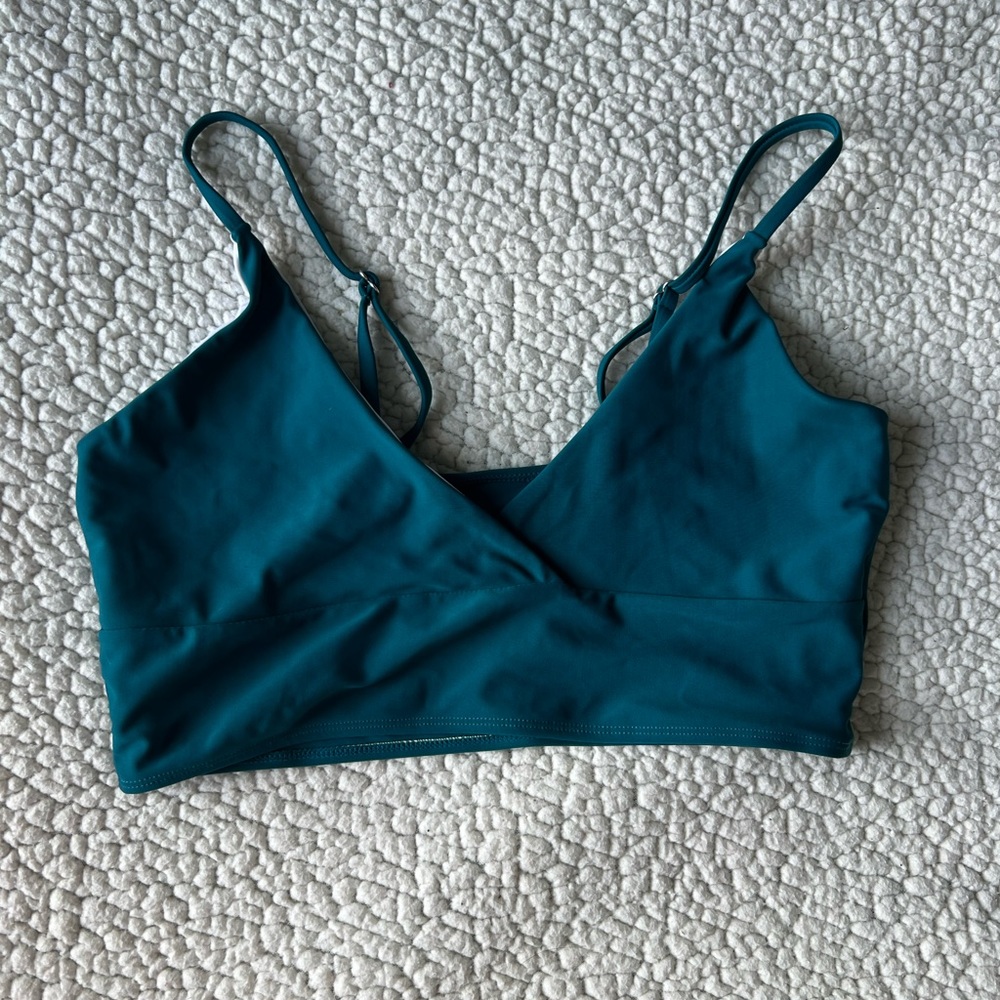 Dark Teal Bikini Top